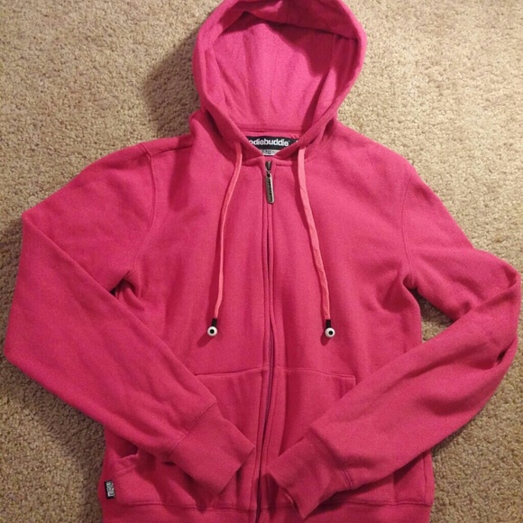 Bright Pink Hoodie Buddie Sweatshirt