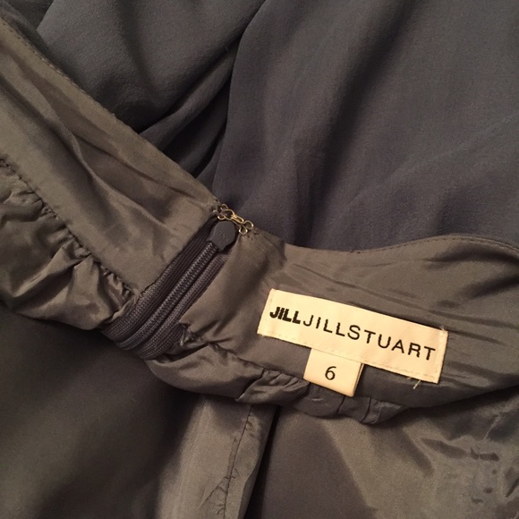 Jill Stuart Aurora Knotted Silk Halter Gown size 6 - Picture 4 of 4