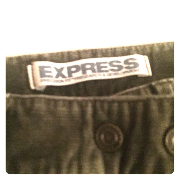 Express corduroy pants