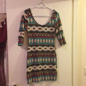 Aztec cute dress
