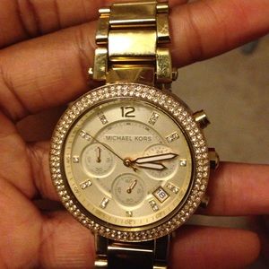 Michael Kors studded watch