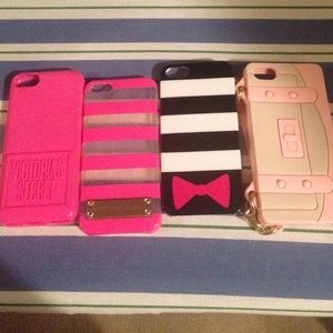 Four iPhone 5 cases