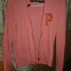 Pink sweat shirt