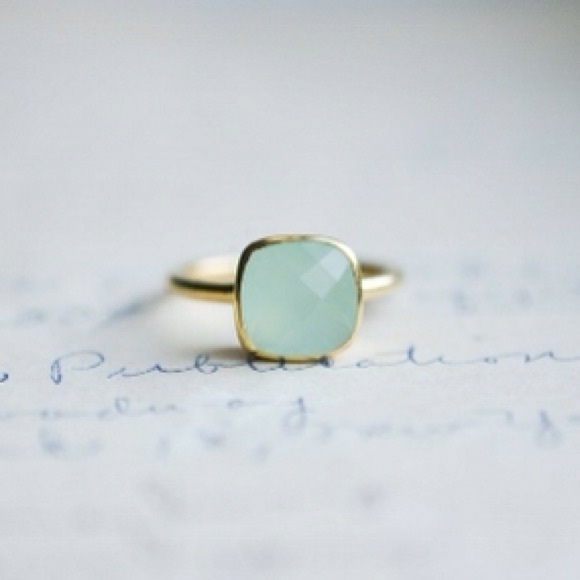 Jewelry - Chalcedony Cushion Ring