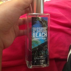 Pink victoria's secret perfume body mist