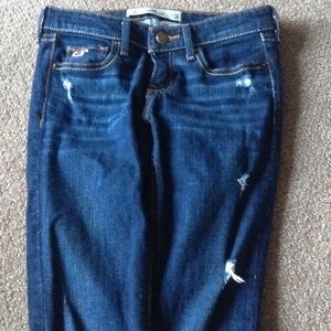 Hollister distressed jeans