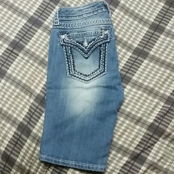 Final sale Miss me bermuda shorts