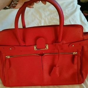 (SALE) Very Cute Red JustFab Satchel