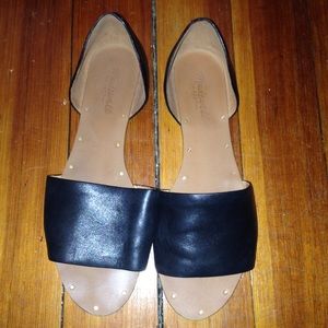 Madewell black sandals