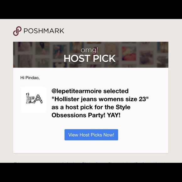 ๐Host Pick๐Hollister jeans womens size 23 - Picture 4 of 4