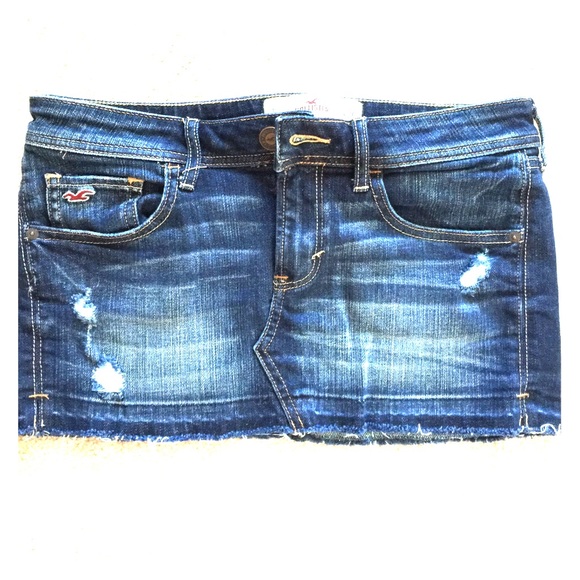 Denim Mini Skirt