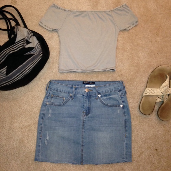 NWT Brandy Melville Pastel Green Charlene Top