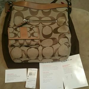Coach Bag with Small Matching Wallet