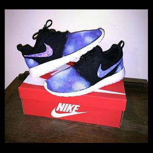 Custom Galaxy Nike Roshes