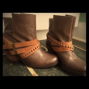 Size 9 Naughty Monkey Studded Booties