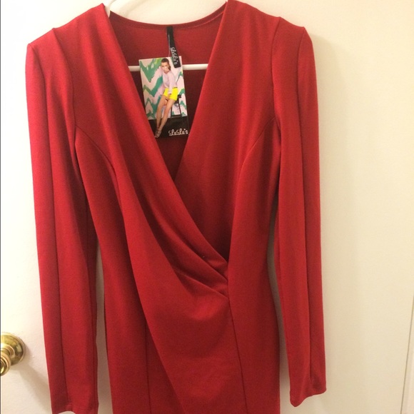 Red lulus dress