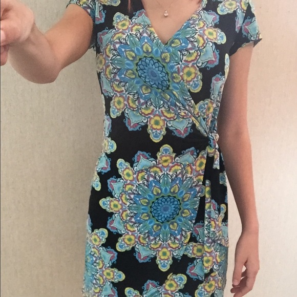 💗Gorgeous Patterned Front-Tie Dress 💗