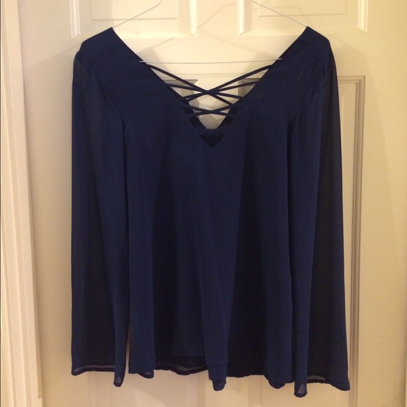 Navy blue tunic