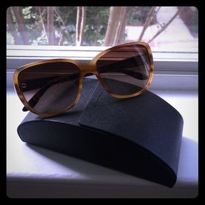 Prada Tortoise Sunglasses, nearly new