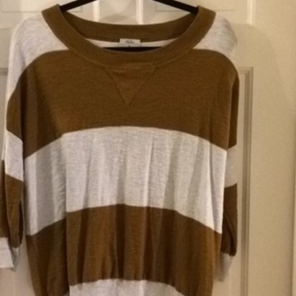 Madewell striped sweater