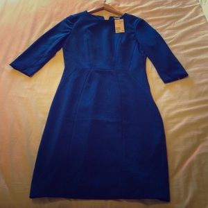 Royal blue h&m dress