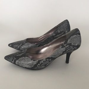 Jessica Simpson Faux Snake Skin Heels