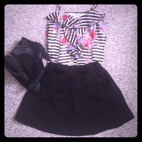 Tops - *sold* striped blouse