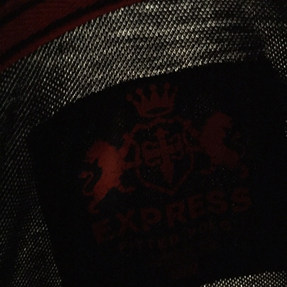 men's express navy polo - Picture 3 of 3