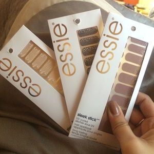 Two Essie sticker nail polishes
