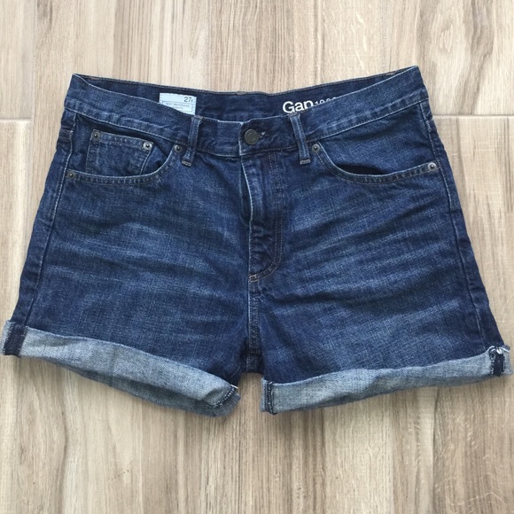 gap denim shorts