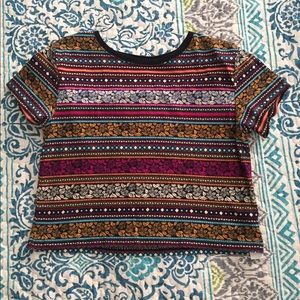 Super cute crop tee!