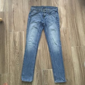 j crew slim boy jeans EUC