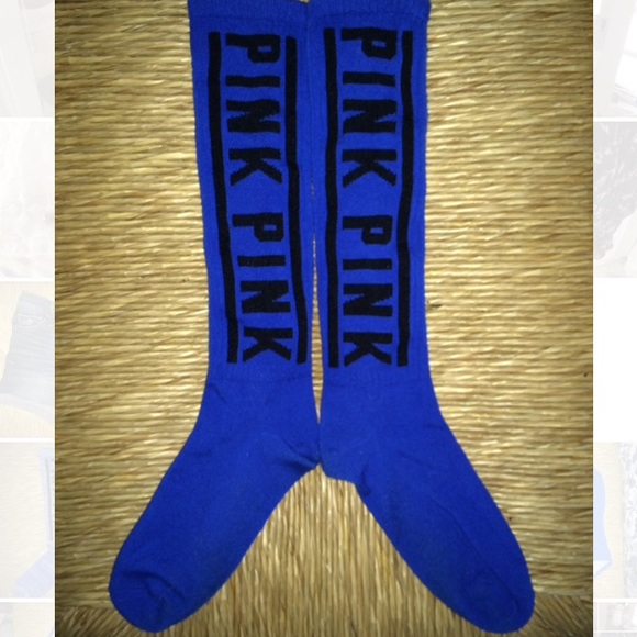 Blue socks from PINK