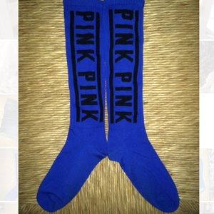 Blue socks from PINK