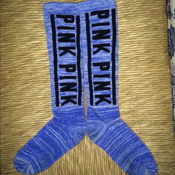 Blue socks from PINK