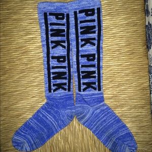 Blue socks from PINK