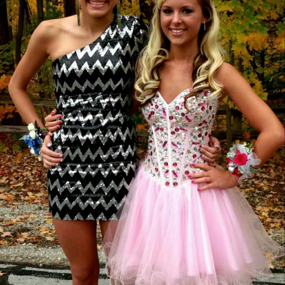 Pink homecoming dress
