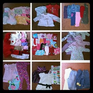 Girl 0-12months lots