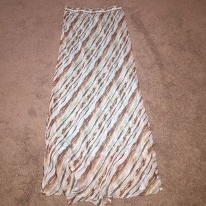 NY&Co floor length maxi skirt