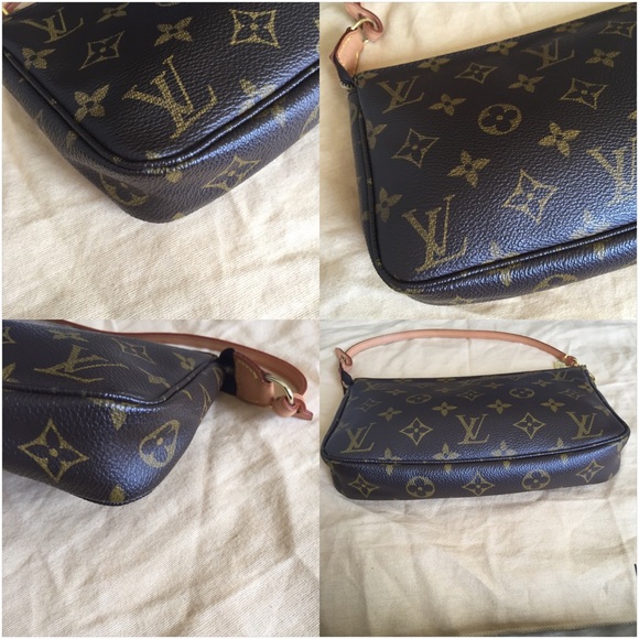 🔴SOLD🔴Louis Vuitton Pochette Monogram pouch - Picture 3 of 4