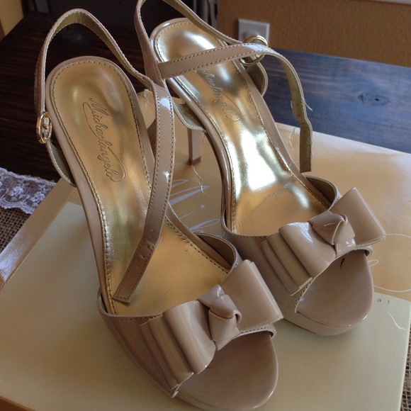 Triple Bow High Heels