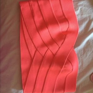 Crop top strapless bandage top