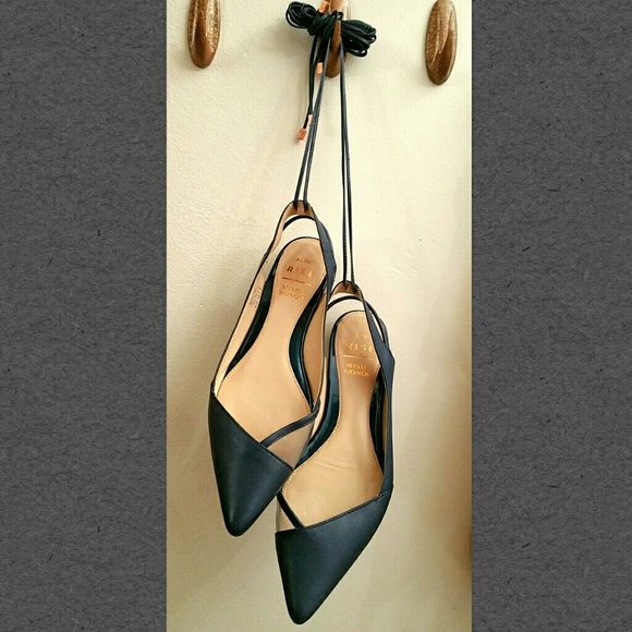 ALDO Shoes - SS15 Misha Nonoo x Aldo Rise Lace-up Ballet Flats