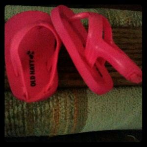 Rose Pink Old Navy baby shoes