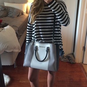 Michael Kors large color block tote.