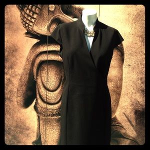 Black Calvin Klein Wrap Dress