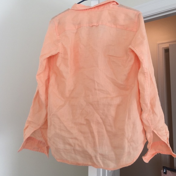 Linen button up 🍊 - Picture 3 of 3
