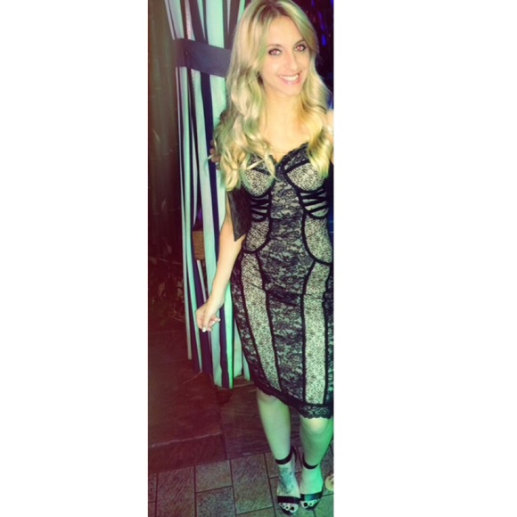 Bebe midi dress, worn once