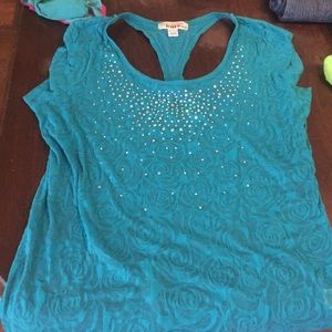 Derek Heart racer back top