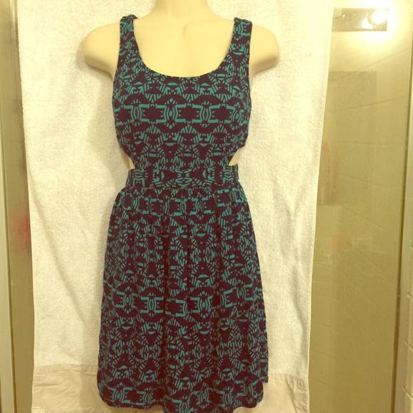 Tribal print dress
